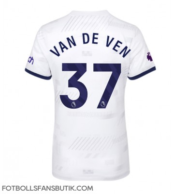 Tottenham Hotspur Micky van de Ven #37 Replika Hemmatröja Damer 2023-24 Kortärmad